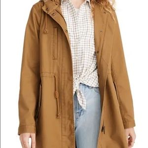 Madewell Fishtail Anorak, Size Medium